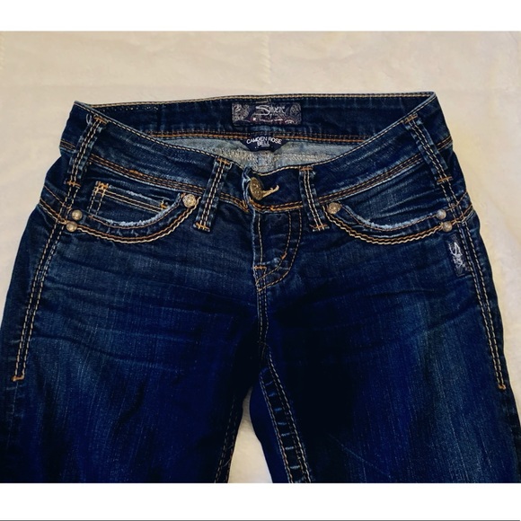 camden rose bell silver jeans